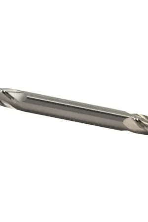 Time-Limited 1/8" X 1/4" 4 Flute Double End Stub Ball End End Mill Solid Carbide 1/8" Shank MMO1/8-4FDE-ST-BN