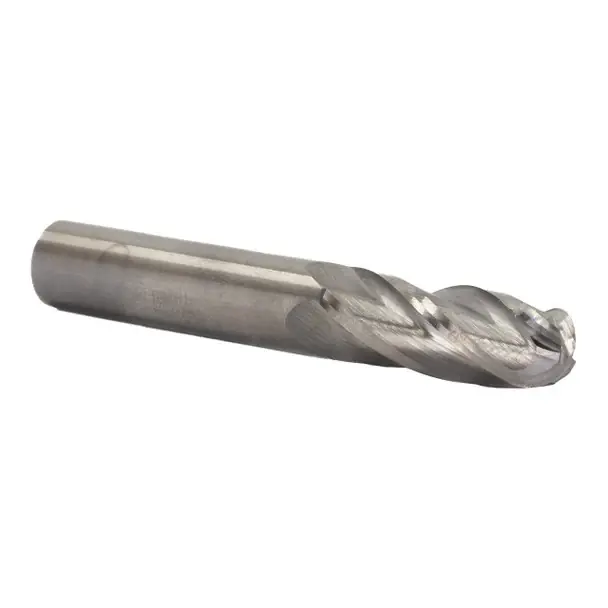 3/64" X 7/64" 4 Flute Single End Ball End End Mill Solid Carbide 1/8" Shank MMO3/64-4FSE-BN Price Drop