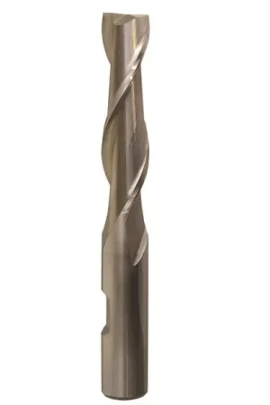 1/4" X 1/2" 2 Flute Single End End Mill 3/8" Shank HSS Made in USA BRCT308 Fan Favorite