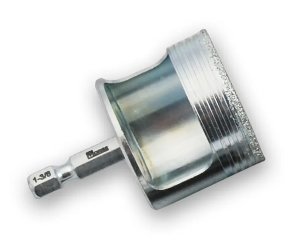 1" Diamond Grit Mini Hole Saw One-Piece with Quick-Release Shank MK Morse DGM16C Trending