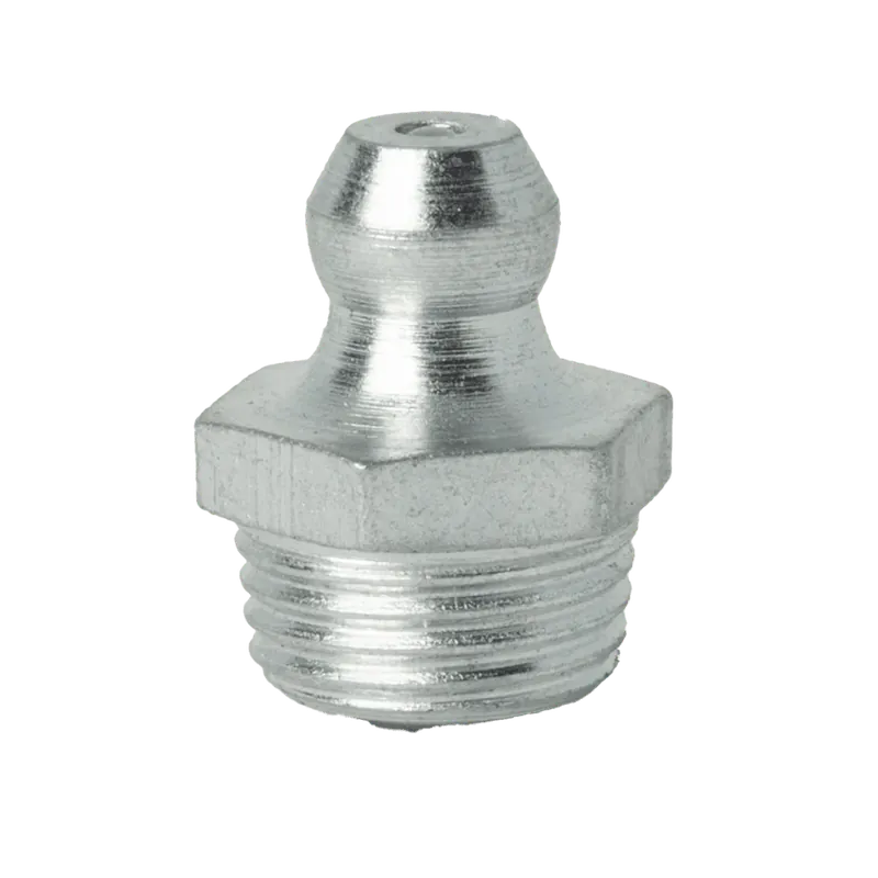 M10 x 1 Metric Grease Fitting Steel Zinc Clear (250 / Bag) Factory Price