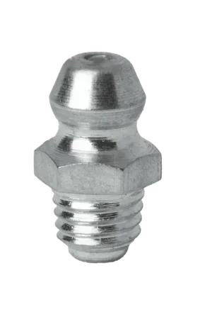 1/4-28 Thread Forming Grease Fitting Steel Zinc Clear (500 / Bag) Price Drop