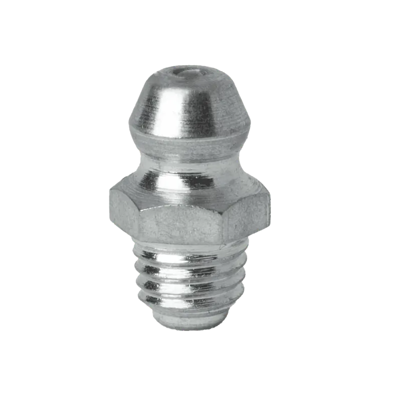 1/4-28 Thread Forming Grease Fitting Steel Zinc Clear (500 / Bag) Price Drop