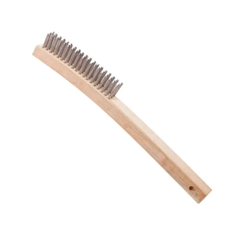 Don't Miss Out Magnolia Brush 1-SS Long Handle Stainless Wire Scratch Brush