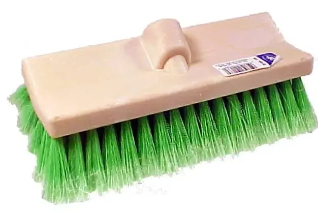 Reduced Price Magnolia Brush 186-G Green Flagged Plastic Bi-Level Scrub Brush