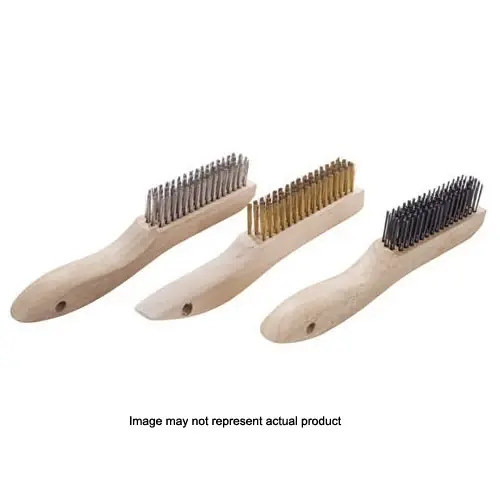Magnolia Brush 9-S Shoe Handle Stainless Wire Scratch Brush Limited Time