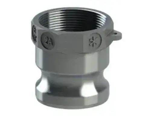 3" Type A Cam & Groove Adapter x Female NPT Ever-Tite Aluminum Fan Favorite