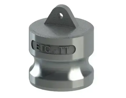 Deal 1-1/2" Cam & Groove Dust Plug Tough-Tite Aluminum (2 / Pkg.)