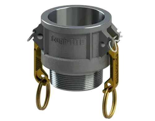 4" Type B Cam & Groove Coupler x Male NPT Tough-Tite Aluminum Don't Miss Out