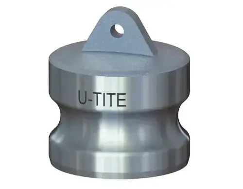 1" Cam & Groove Dust Plug U-Tite Aluminum (5 / Pkg.) Clearance