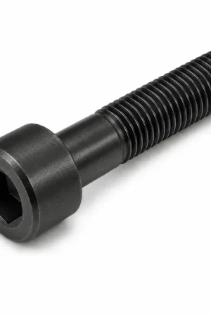 5/16-18 X 3-1/4" Socket Cap Screws Hex Socket Drive Nylon Pellet Partially Threaded Alloy Steel Thermal Black Oxide (100 / Pkg.) Cheap