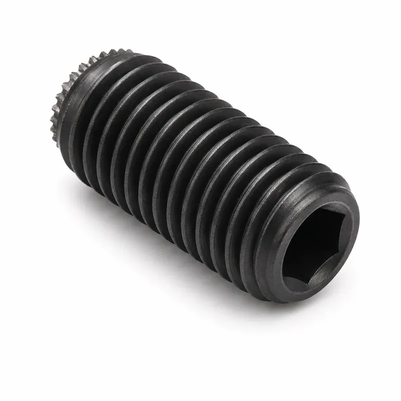 6-40 X 3/8" Knurled Cup Point Socket Set Screws Alloy Steel (100 / Pkg.) Super Sale