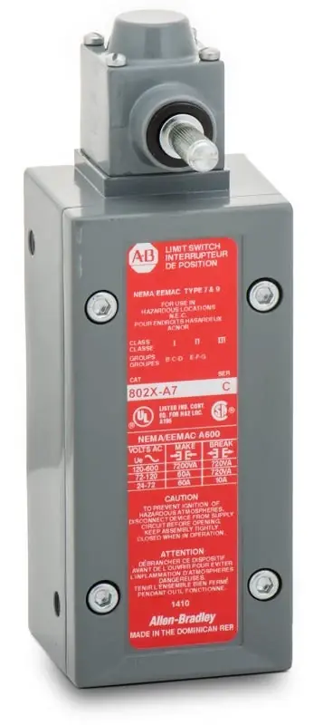 Allen-Bradley 802X-A7 Limit Switch Fresh Stock