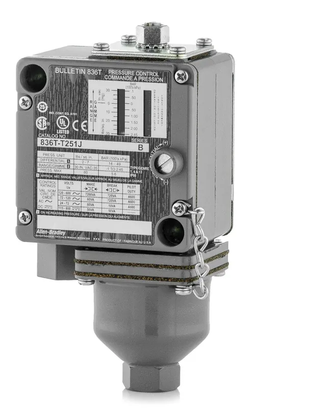 Exclusive Offer Allen-Bradley 836TT251J Pressure Control Switch
