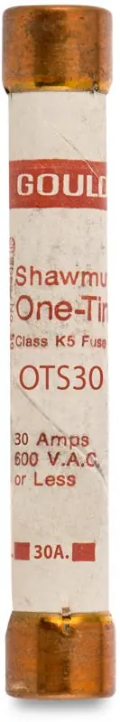 Seasonal Sale Mersen/Ferraz Shawmut OTS30 Low Melting Point Non Time Delay Fuse