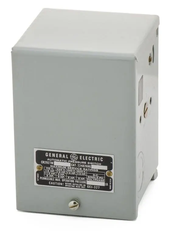 New Release General Electric CR2927M8 Pressure Switch