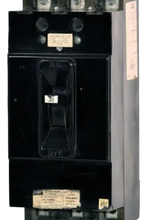 Federal Pacific NF631030 - 30A 3 Pole Molded Case Circuit Breaker Clearance