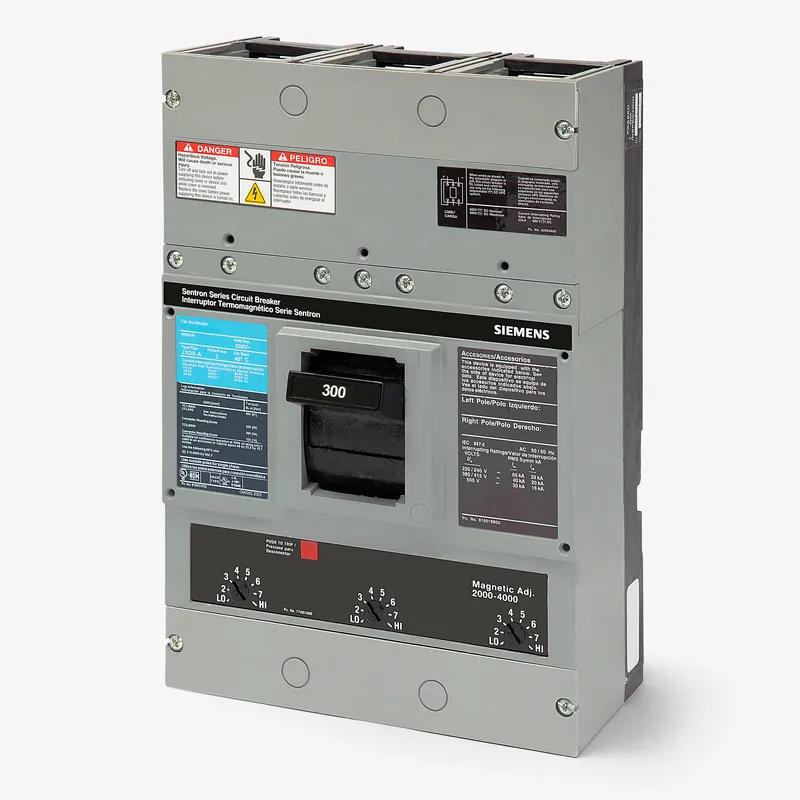 Low Price Siemens JXD63B300H - 300A 3 Pole Molded Case Circuit Breaker