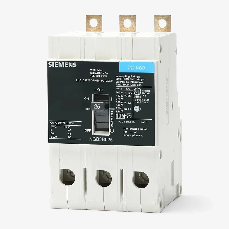 Price Cut Siemens NGB3B025B - 25A 3 Pole Molded Case Circuit Breaker