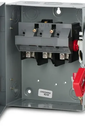 Time-Limited General Electric THN3361 Heavy Duty Safety Switch