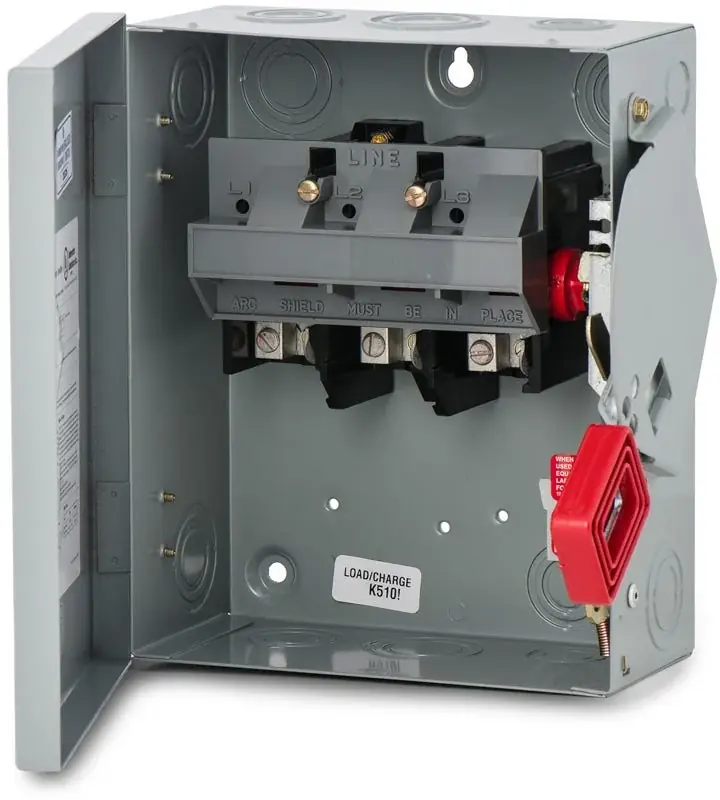 Time-Limited General Electric THN3361 Heavy Duty Safety Switch