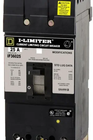 Square D IF36025 - 25A 3 Pole Molded Case Circuit Breaker Reduced Price