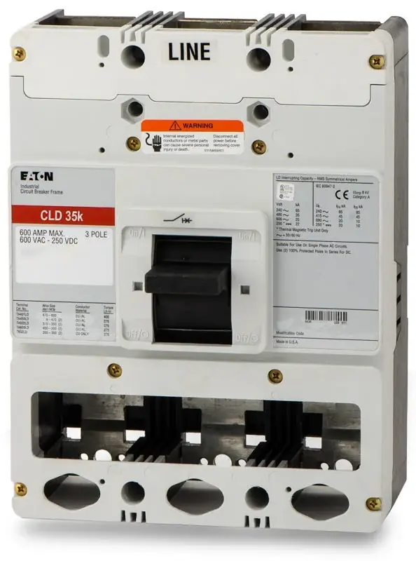 Eaton/Cutler-Hammer CLD3600F 3 Pole Circuit Breaker Sale