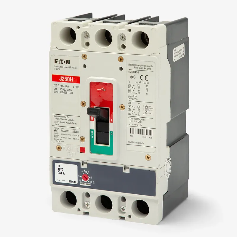 Order Now Eaton / Cutler-Hammer JGH3175FAG - 175A 3 Pole Molded Case Circuit Breaker