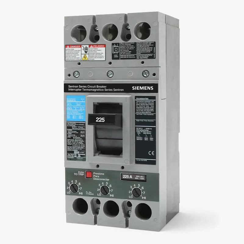 Siemens FXD63B225L - 225A 3 Pole Molded Case Circuit Breaker High Quality