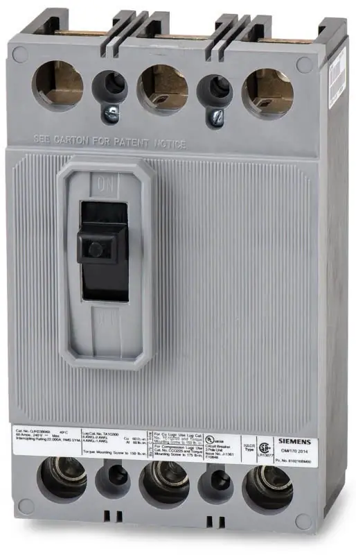 While Supplies Last Siemens QJH23B175 - 175A 3 Pole Molded Case Circuit Breaker