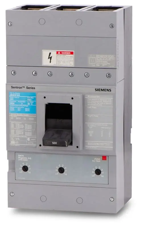 Siemens MD63B500 - 500A 3 Pole Molded Case Circuit Breaker Hot Picks