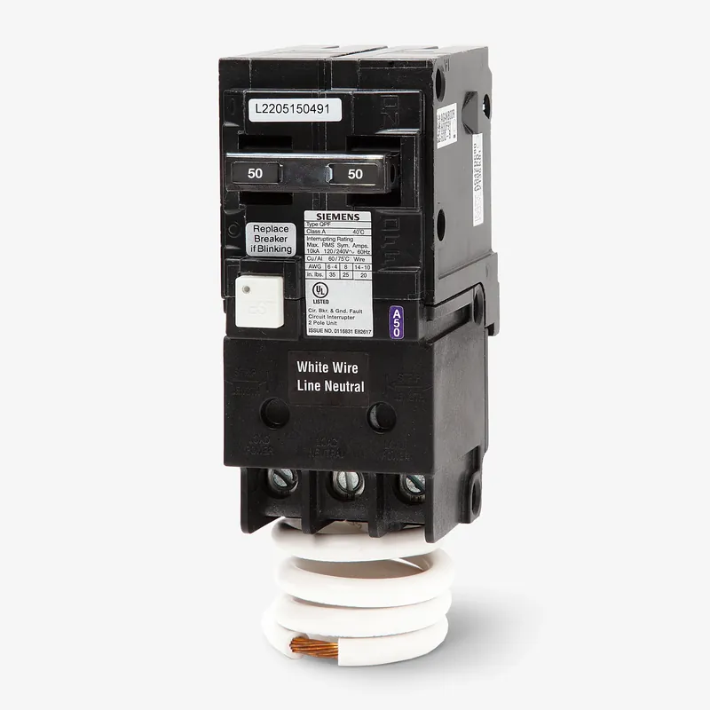 Certified Siemens QF250A - 50A GFCI Miniature Circuit Breaker
