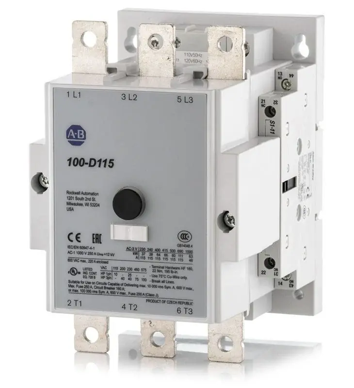 Mega Sale Allen Bradley 100-D115D11 Contactor