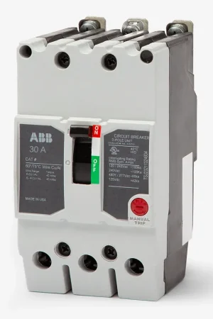 ABB / General Electric TEYL3030B - 30A 3 Pole Molded Case Circuit Breaker Final Sale