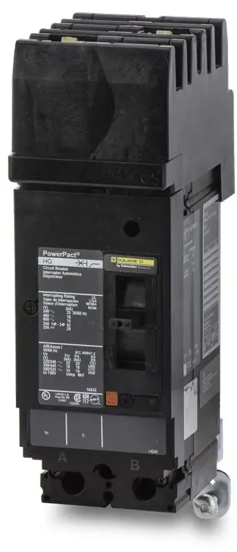 Weekend Sale Square D HGA261502 - 150A 2 Pole Molded Case Circuit Breaker