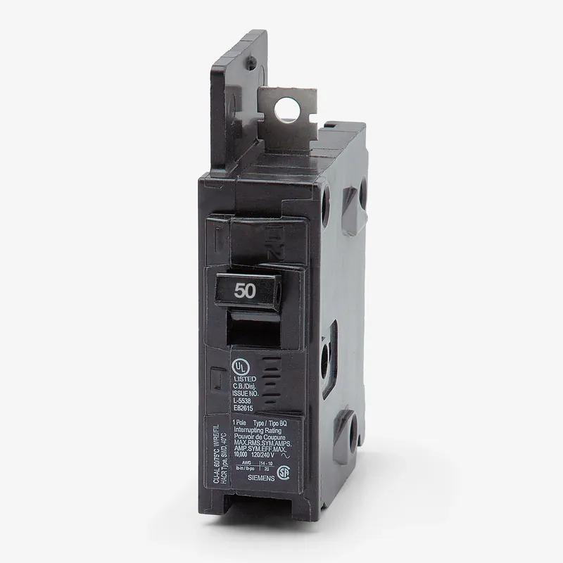 Siemens BQ1B050H - 50A 1 Pole Molded Case Circuit Breaker Best Choice