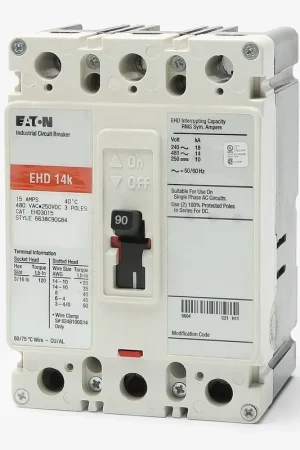 Eaton / Cutler-Hammer EHD3090 - 90A 3 Pole Molded Case Circuit Breaker Top Pick