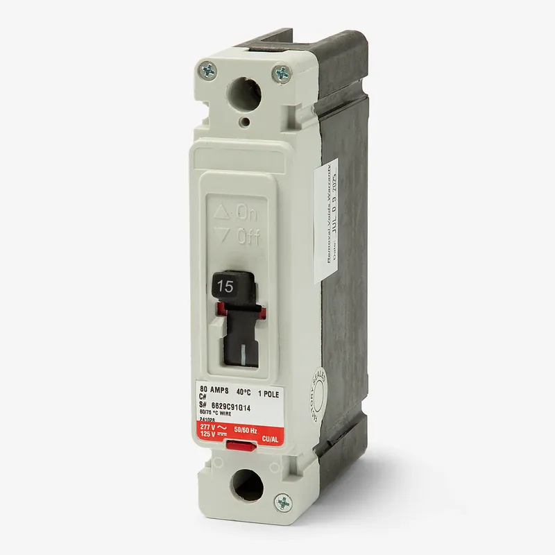 Hot Deal Eaton / Cutler-Hammer FD1015 - 15A 1 Pole Molded Case Circuit Breaker