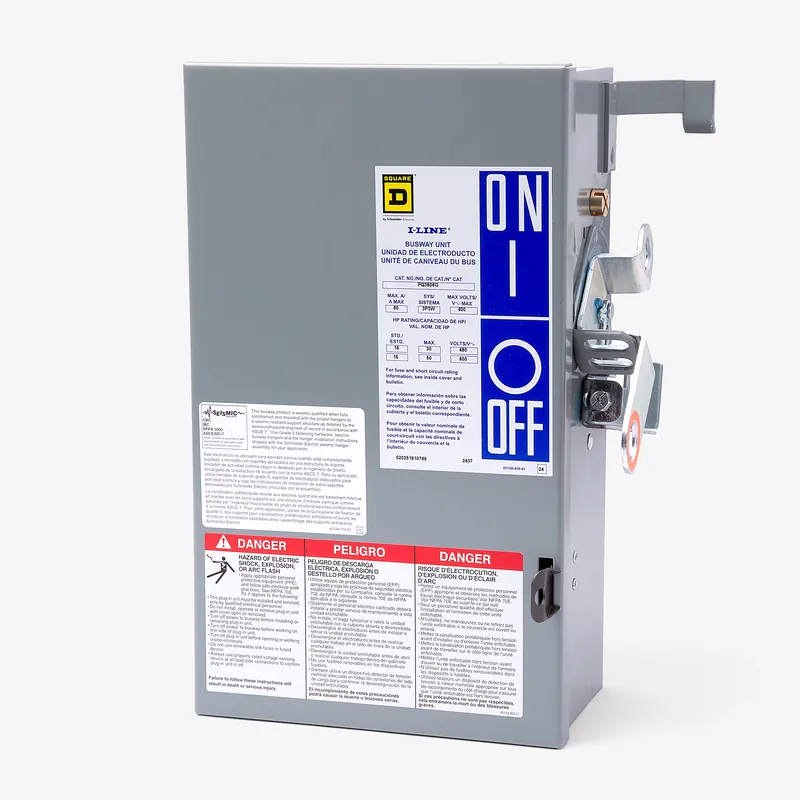 Weekend Sale Square D PQ3606G Busway Plug