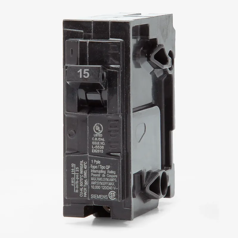 Weekend Sale Siemens Q115 - 15A 1 Pole Miniature Circuit Breaker