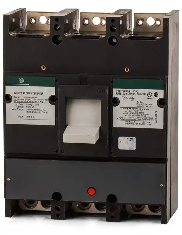 ABB / General Electric TJD432300WL - 300A 3 Pole Molded Case Circuit Breaker New Release