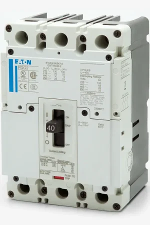Eaton / Cutler-Hammer PDG23M0040TFFJ - 40A 3 Pole Molded Case Circuit Breaker Mega Sale