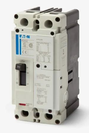Genuine Eaton / Cutler-Hammer PDG22G0070TFFJ - 70A 2 Pole Molded Case Circuit Breaker