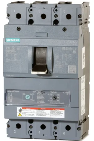While Supplies Last Siemens 3VA5215-6EF31-0AA0 - 150A 3 Pole Molded Case Circuit Breaker