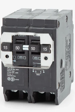 Must Have Eaton / Cutler-Hammer BQ215250 - 15/50A Quadplex Miniature Circuit Breaker