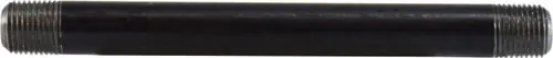 Midland Metal 59013SMLS Seamless Pipe Nipple, 1/8 in MPT x 1/8 in MPT, 8 in L, Steel, Black, SCH 80/XH Schedule Popular