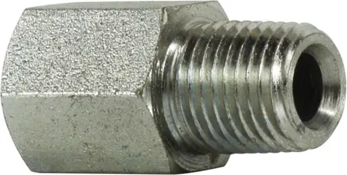 Midland Metal 64041212 Straight Adapter, 1-1/16 in Female ORB x 3/4 in MIP, Steel Next Day Delivery