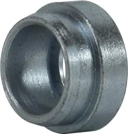 Midland Metal FSO3194 Braze Tube Sleeve, 1/4 in Face Seal x 1/4 in Face Seal, Steel Certified