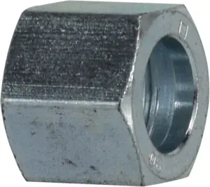 High Quality Midland Metal FSO3186 Braze Tube Nut, 3/8 x 3/8 in Tube, Steel