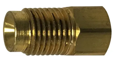 Factory Price Midland Metal 12208 Dual Master Cylinder Adapter, 5/16 in Male Inverted Flared x 3/16 in Female Inverted Flared